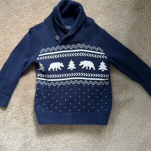 The Children's Place Navy Turtleneck Sweater